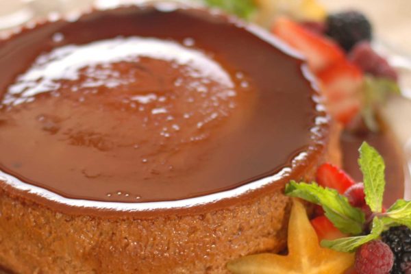 Image of flan pie