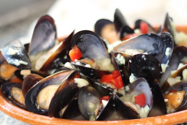 Image fo steamed mussels